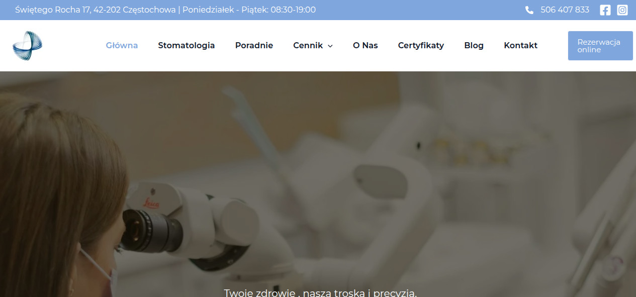 Arcus Med – Dentysta Stomatolog Częstochowa | Gabinety lekarskie